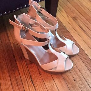 Tan wedges